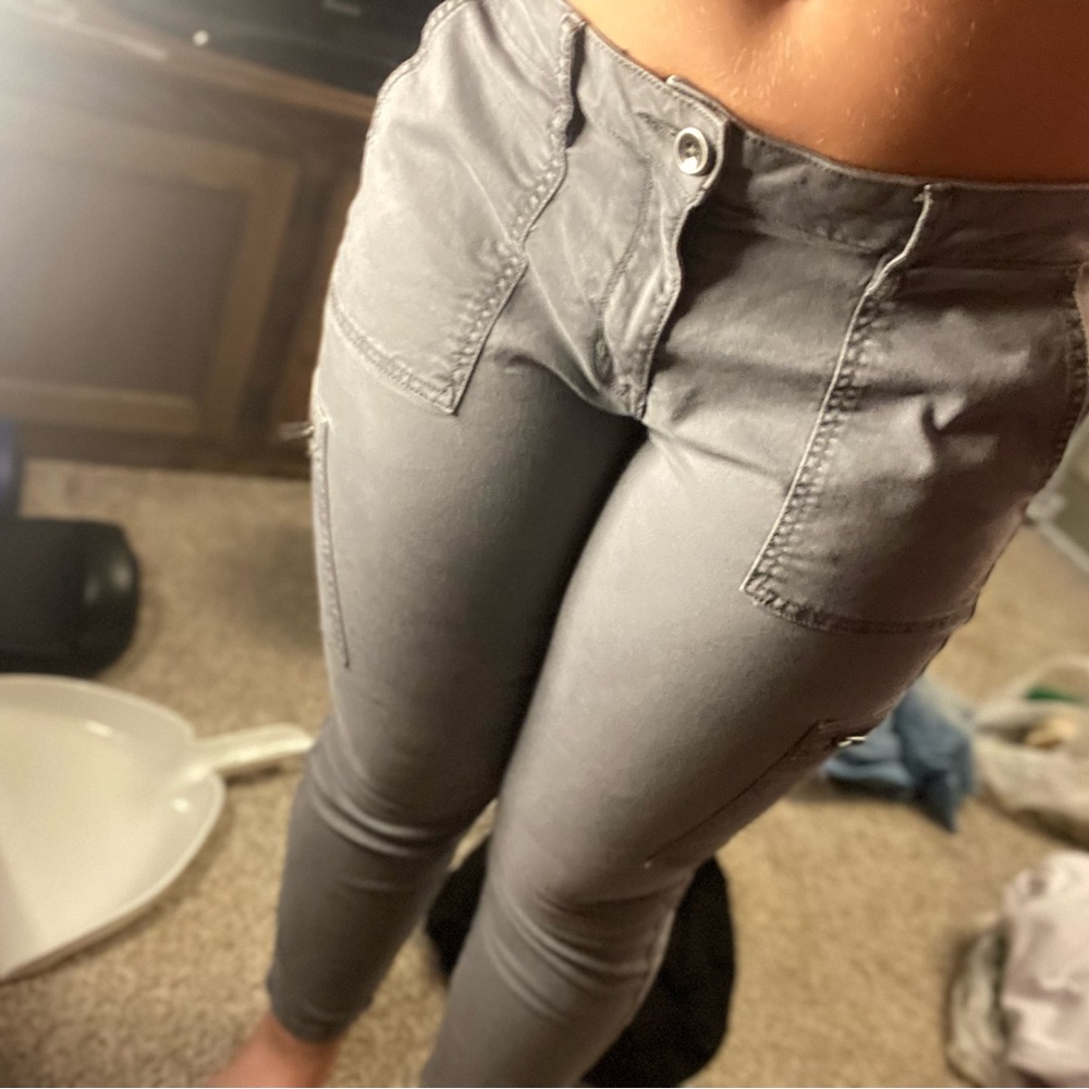 grey cargos